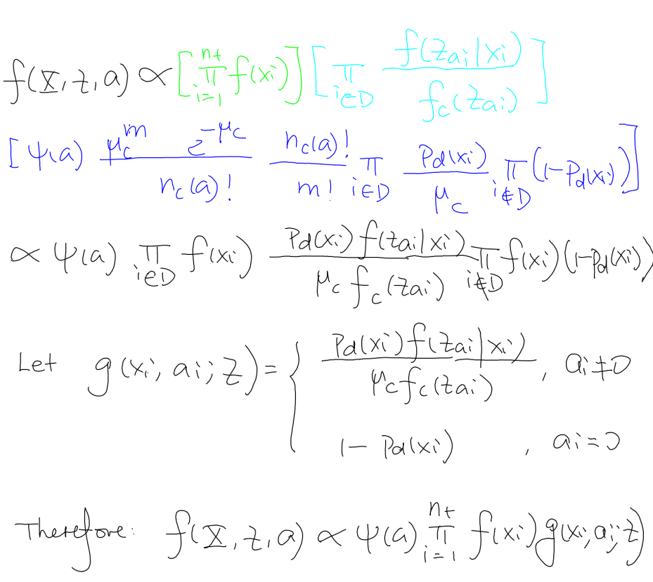 Handwritten combination step for scenario 1