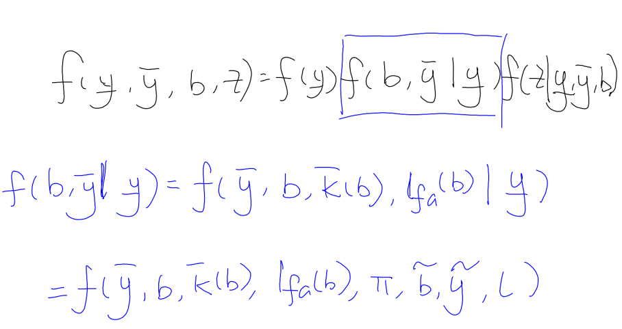 Handwritten factorization sketch for scenario 4