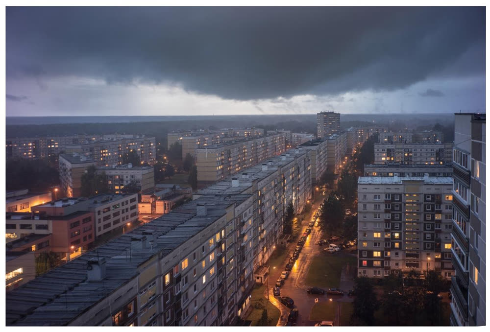 Soviet architecture photograph