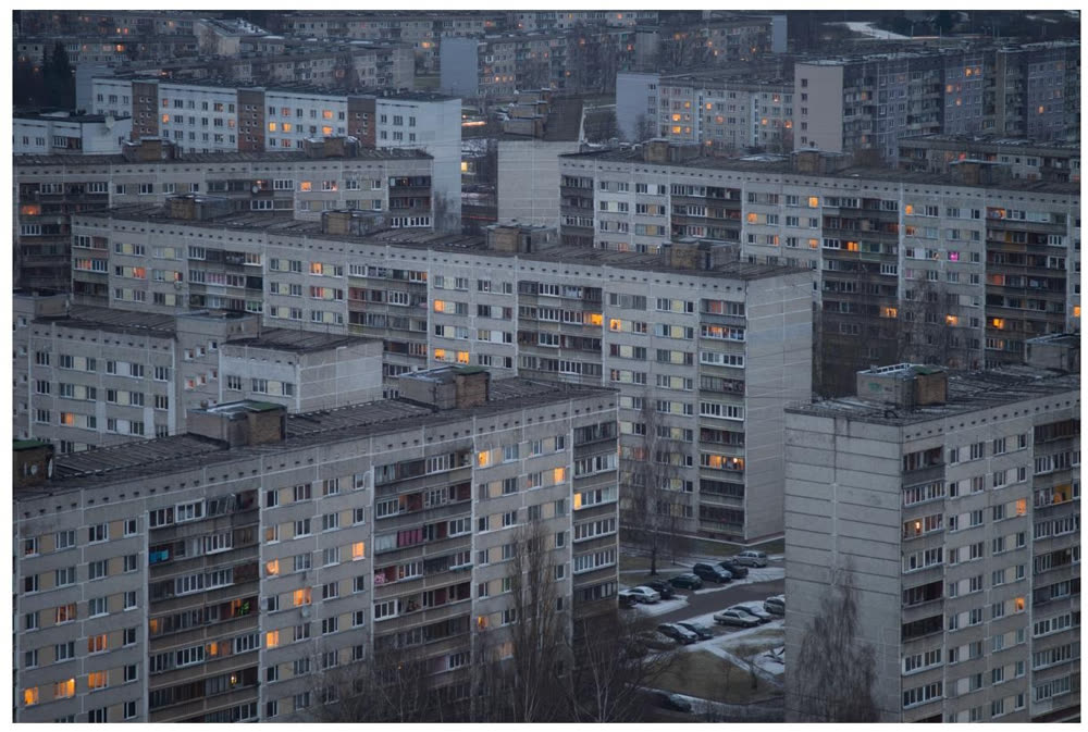 Soviet architecture photograph