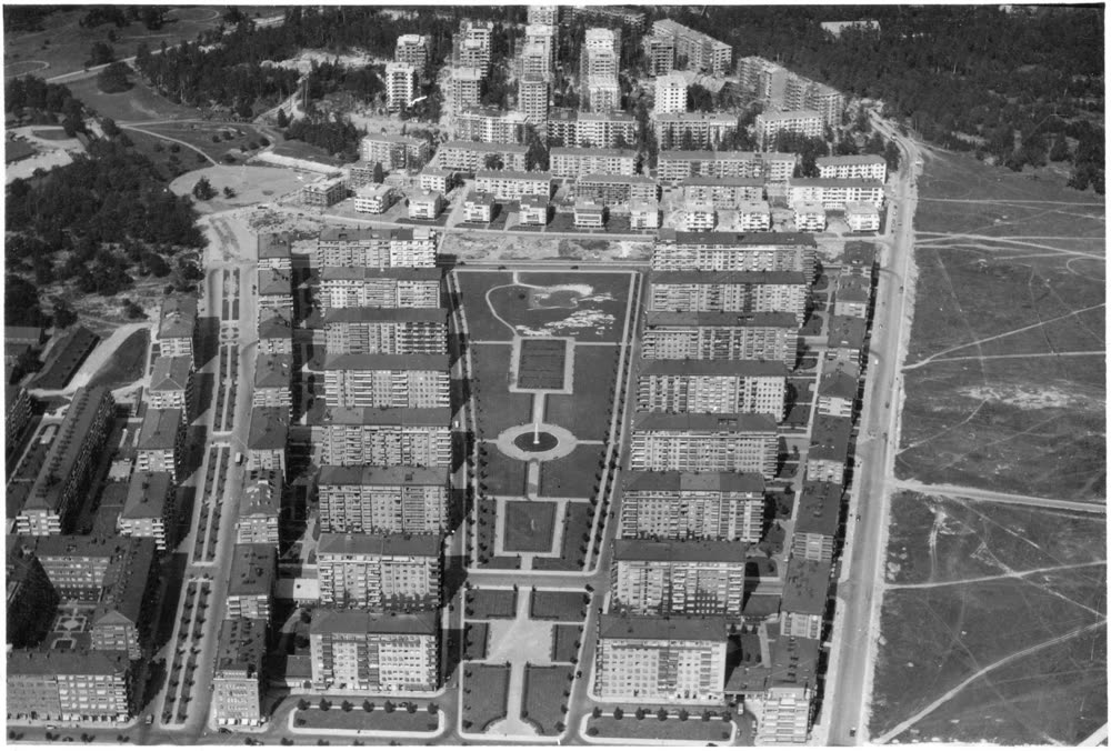 Stockholm Gärdet building photograph