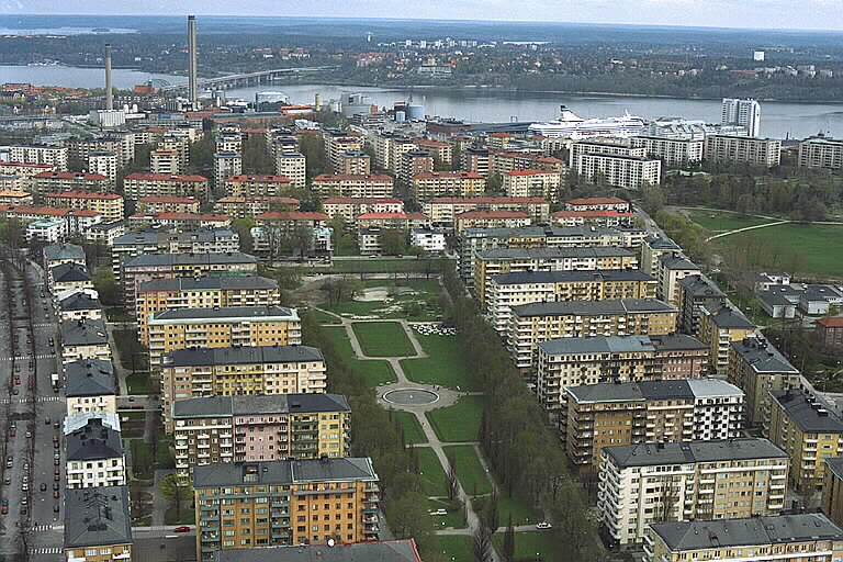 Stockholm Gärdet building photograph