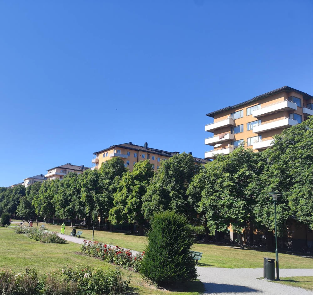 Stockholm Gärdet building photograph
