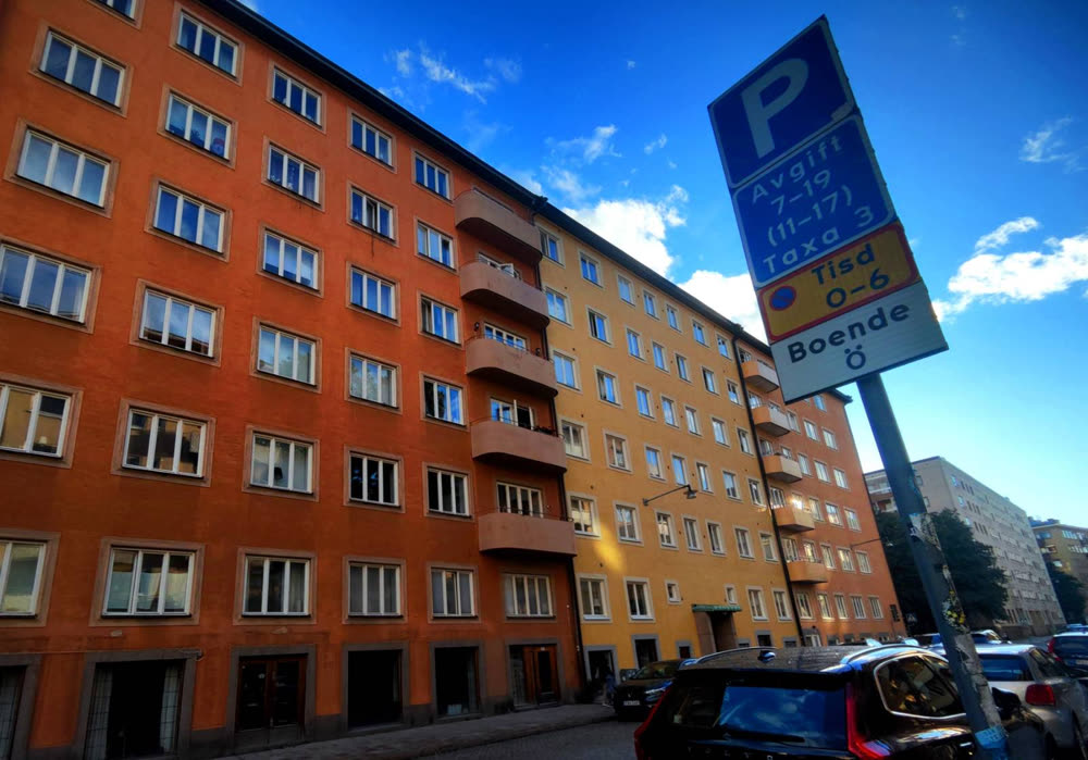 Stockholm Gärdet building photograph