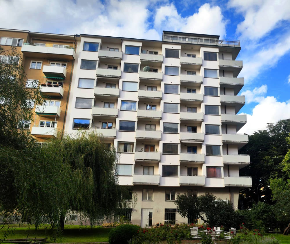 Stockholm Gärdet building photograph