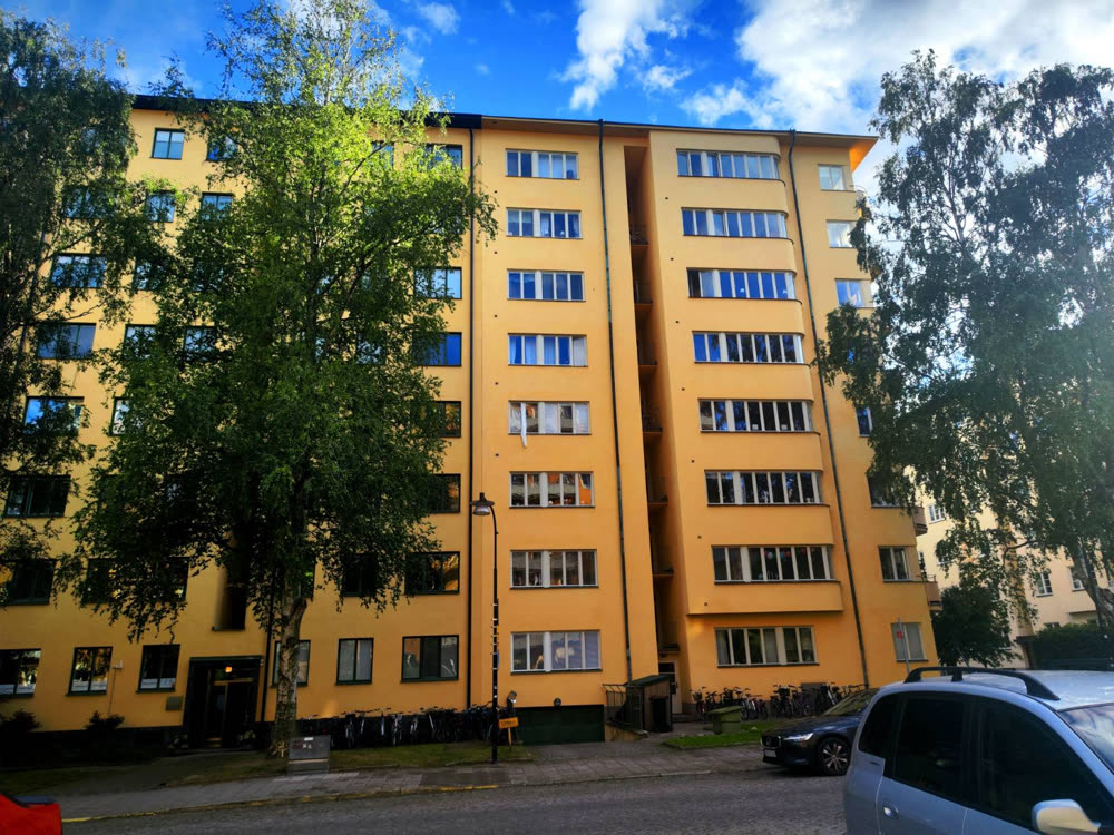 Stockholm Gärdet building photograph